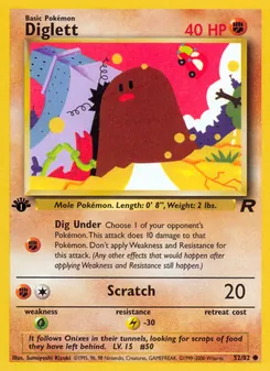 Kaart Diglett