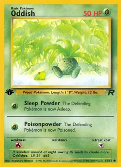 Kaart Oddish