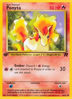Kaart Ponyta