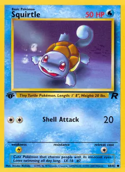 Kaart Squirtle