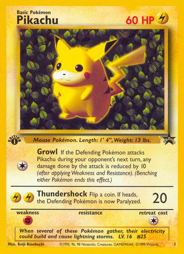 Pokémon-kaart Pikachu