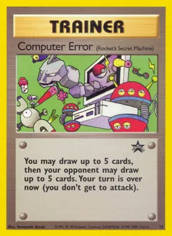 Kaart Computer Error