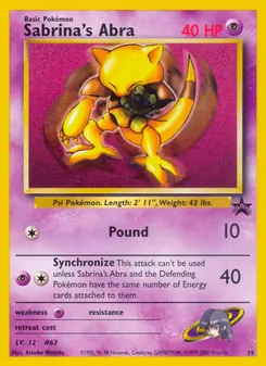 Kaart Sabrina's Abra