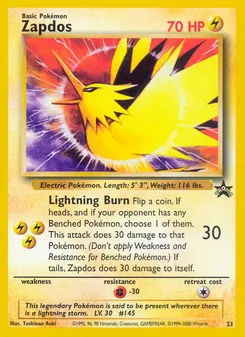 Kaart Zapdos
