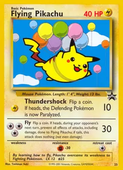 Kaart Flying Pikachu