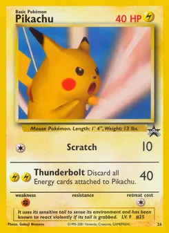 Kaart Pikachu