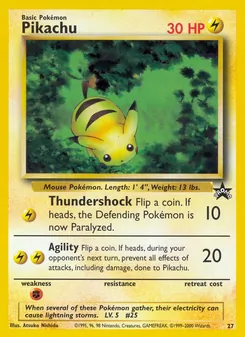 Kaart Pikachu