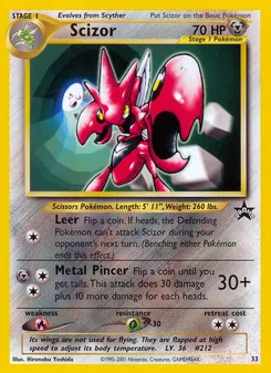 Kaart Scizor