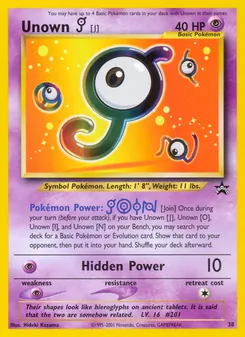 Kaart Unown [J]