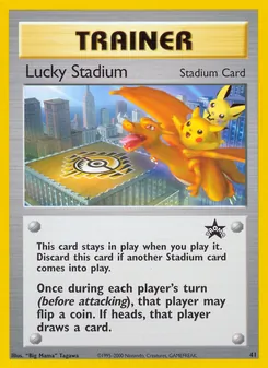 Kaart Lucky Stadium
