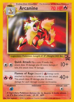 Kaart Arcanine