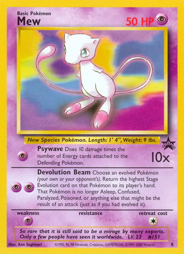 Pokémon card Mew