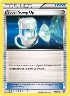 Kaart Super Scoop Up