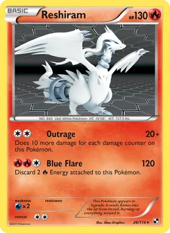 Kaart Reshiram