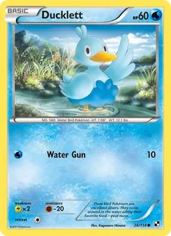 Kaart Ducklett