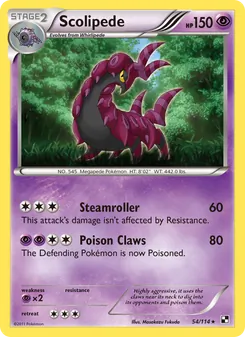 Kaart Scolipede