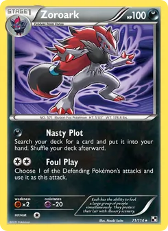 Kaart Zoroark