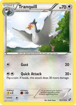 Kaart Tranquill