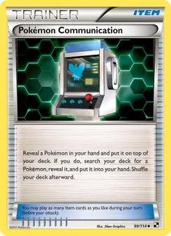 Kaart Pokémon Communication