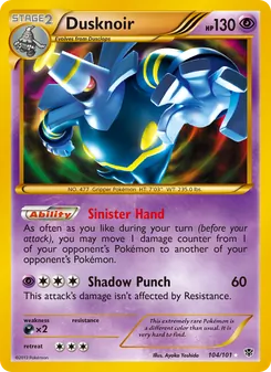 Kaart Dusknoir