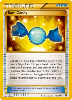 Kaart Rare Candy