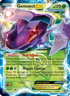 Kaart Genesect-EX