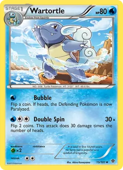 Kaart Wartortle