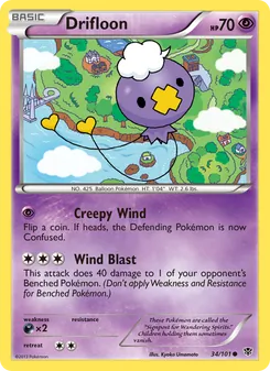 Kaart Drifloon