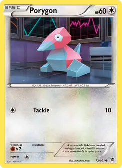 Kaart Porygon