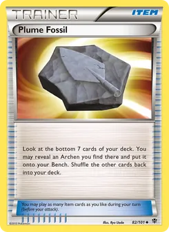 Kaart Plume Fossil