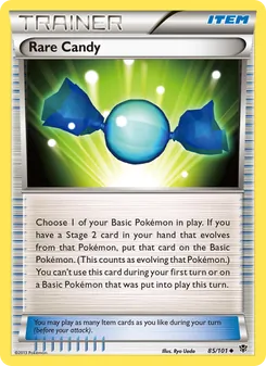 Kaart Rare Candy