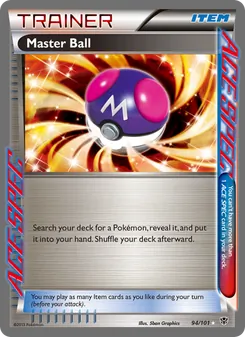 Kaart Master Ball