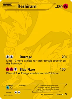 Kaart Reshiram