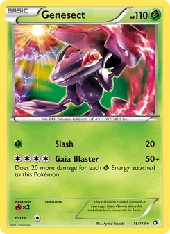 Kaart Genesect