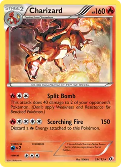 Kaart Charizard