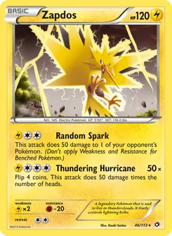 Kaart Zapdos