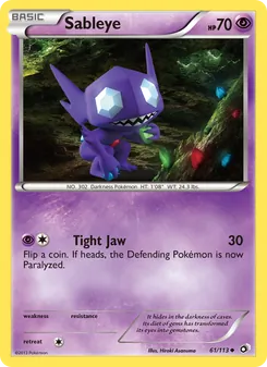 Kaart Sableye