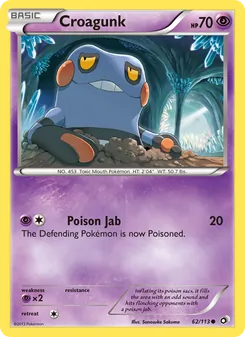 Kaart Croagunk