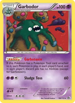 Kaart Garbodor