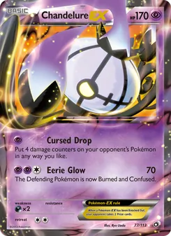 Kaart Chandelure-EX