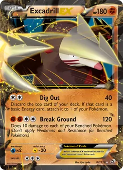 Kaart Excadrill-EX
