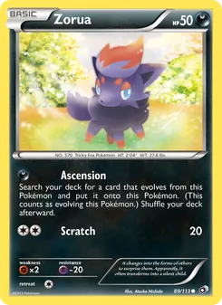 Kaart Zorua
