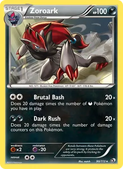 Kaart Zoroark