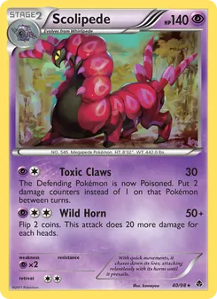 Kaart Scolipede