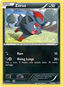 Kaart Zorua