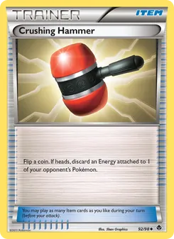 Kaart Crushing Hammer