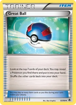 Kaart Great Ball