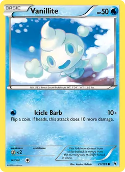 Kaart Vanillite
