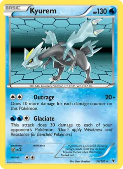 Kaart Kyurem