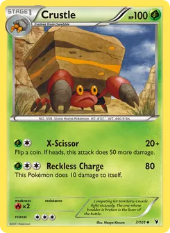 Kaart Crustle